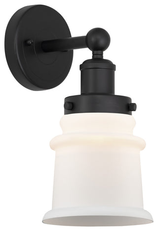 Innovations 616-1W-BK-G181S Canton 1 Light Sconce, Matte Black