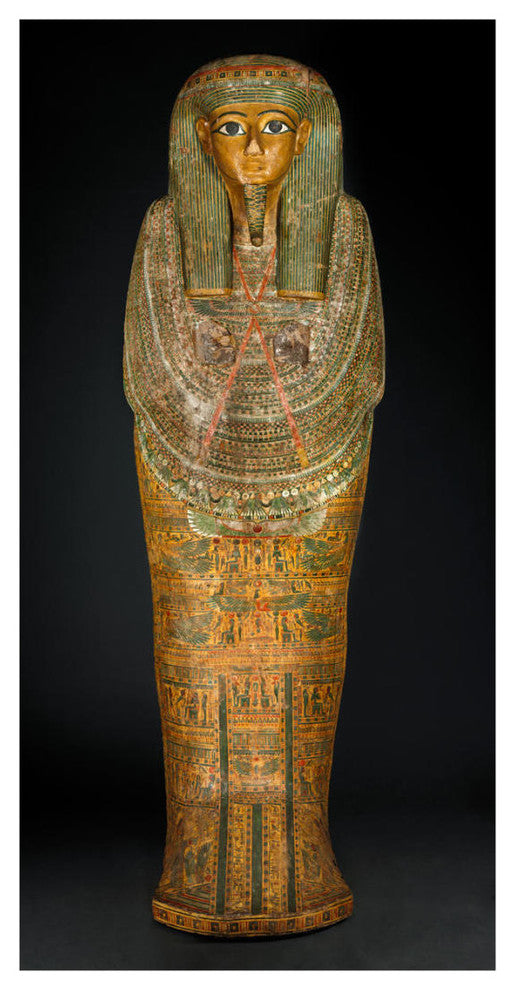 "Coffin of Bakenmut - Exterior, c. 1000-900 BC" Paper Art, 17"x32"