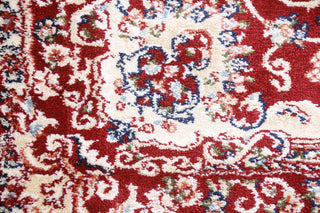 Red Floral Medallion Transitional Turkish Rug Oriental Carpet 3x8