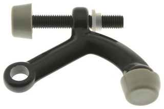 Genuine Solid Brass Forged Hinge Pin Stop, Matte Black