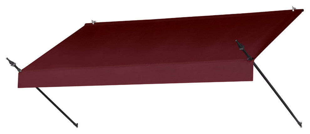 8' Designer Awnings in a Box, Burgundy