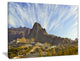 "Sunrise Over EI Teide National Park" Landscape Canvas Print, 20"x12"