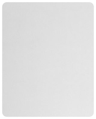 Hardback Shallow Drum Lampshade White Linen Fabric, 14x14x7