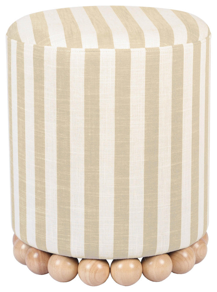 Dex Ottoman, Beige