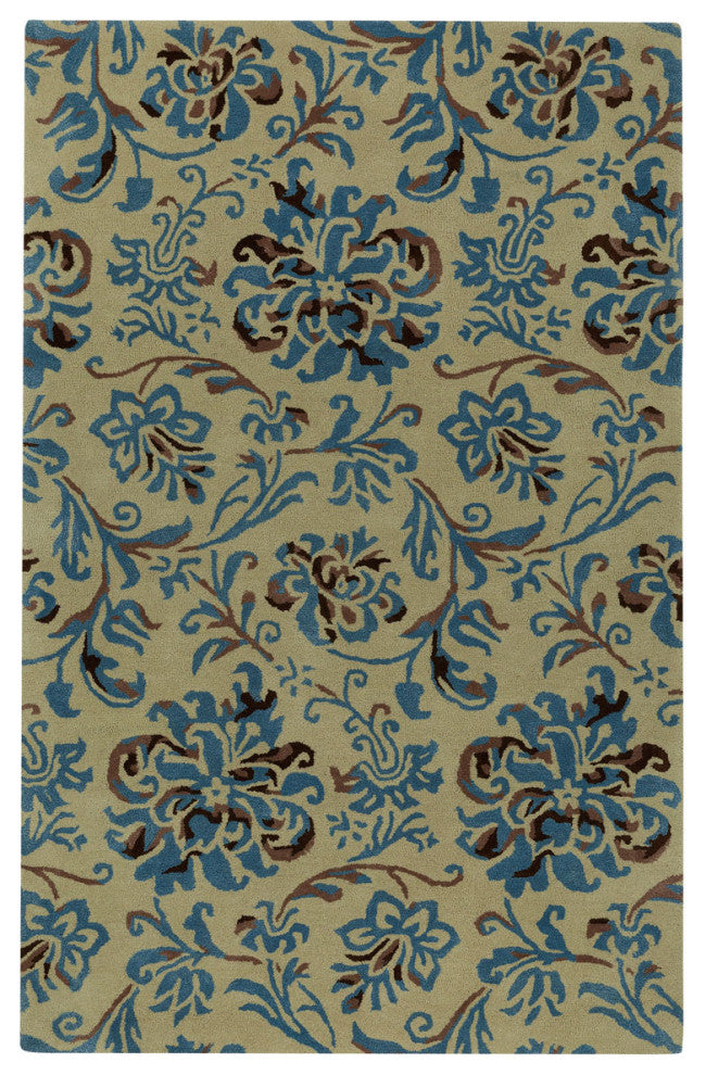 Capel Monaco Opal Azul 3877_640 Hand Tufted Rugs - 8' X 11' Rectangle