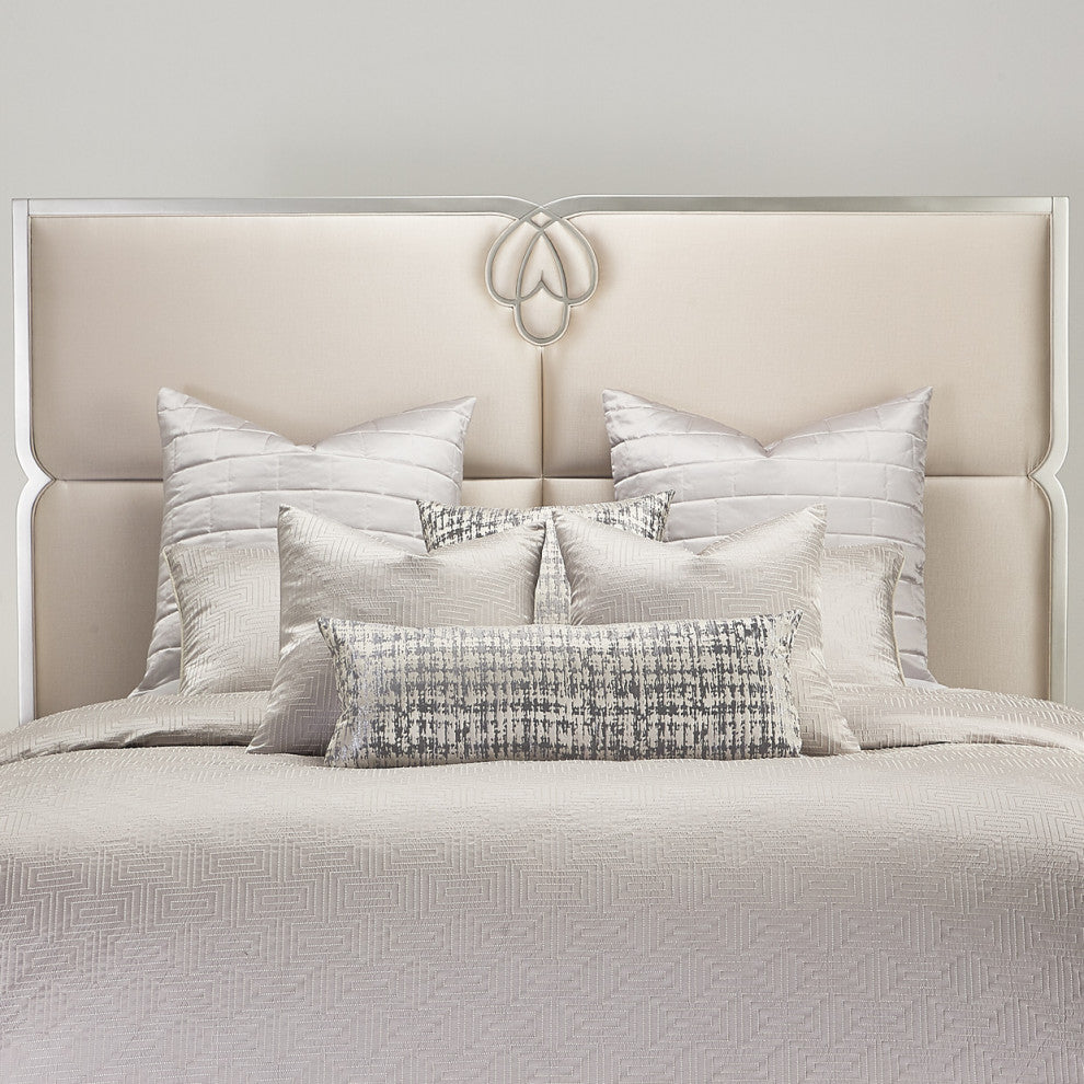 Casey 10-Piece King Comforter Set, Platinum