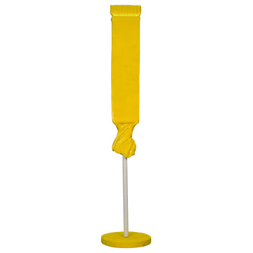 7'' Yellow Taffy Candy