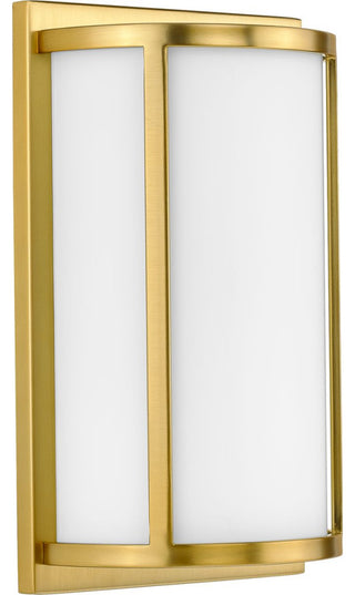 Parkhurst Collection Two-Light Brushed Bronze Etched Glass Wall Sconce