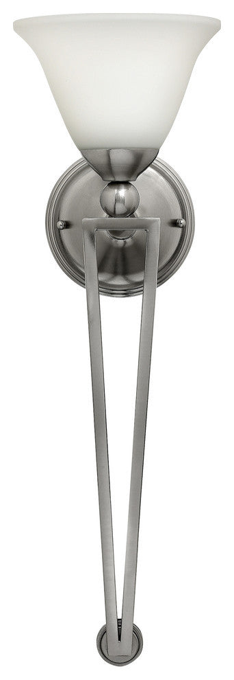 Hinkley Bolla Sconce Single Light Sconce, Brushed Nickel