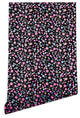 Deny Designs Ninola Design Galaxy Constellation Dark Wallpaper, Black, 2'x10'