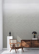 White Aura Ombre Peel & Stick Wallpaper Mural