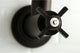Kingston Brass Wall Mount Pot Filler Kitchen Faucet, Matte Black