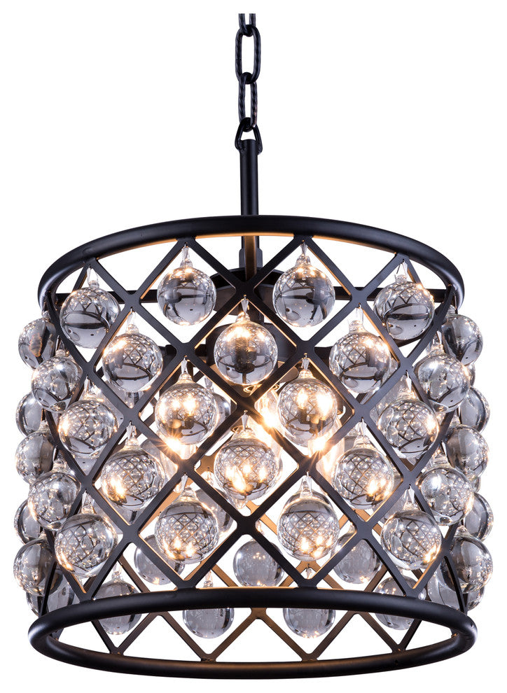 1204 Madison Collection Pendent Lamp, Mocha Brown