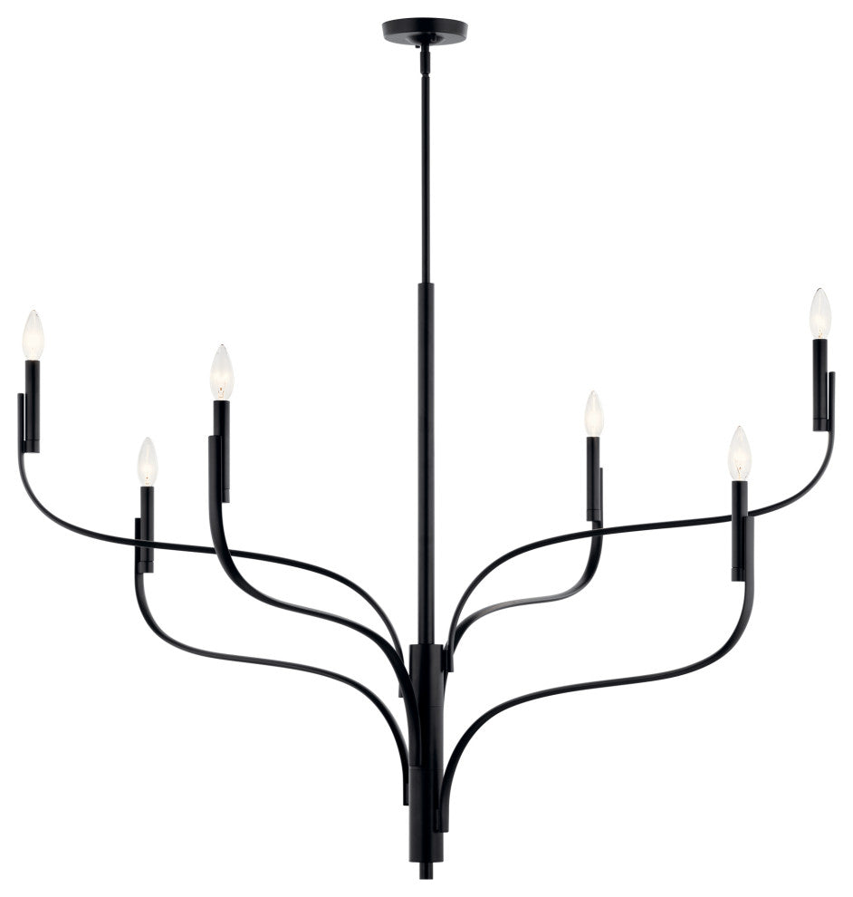 Livadia Chandelier, 47" 6 Light