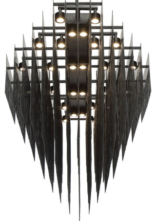 Transitional Large Chandeliers, Black