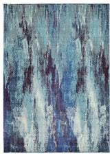 Unique Loom Blue Jardin Lilly 7'x10' Area Rug