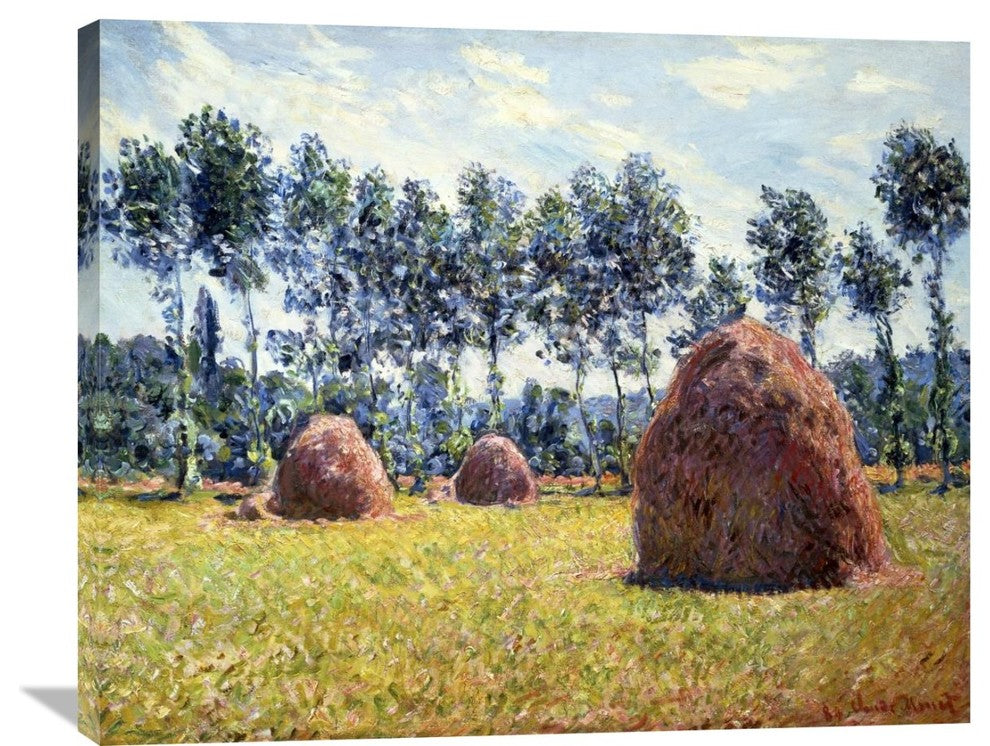 "Haystacks at Giverny" Artwork, 36"x29"