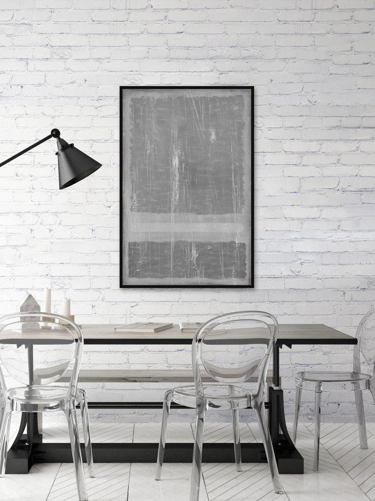"Splitting Up" Floater Framed Painting Print on Canvas, 40x60