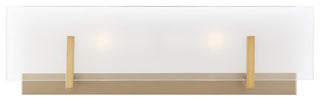 Syll 2-Light Wall / Bath, Satin Brass