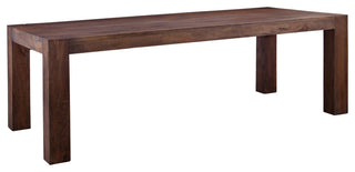 Walsh Dining Table - Rustic Brown Mango