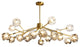 Introd | Luxury Crystal LED Chandelier for Dining Room, Kitchen, Living Room, 18 Heads, Warm Light