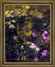 Carl Fredrik Aagard the Rose Garden Framed Premium Canvas Print, 21"x28"