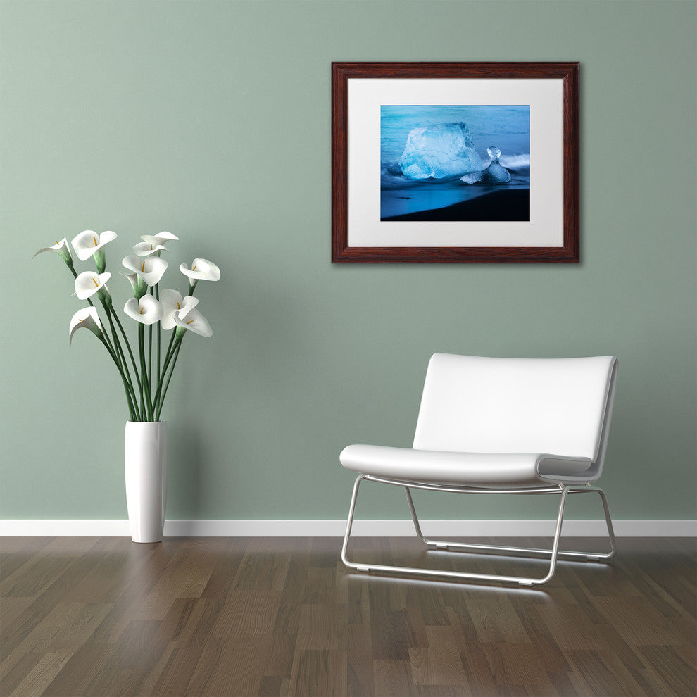 Philippe Sainte-Laudy 'Cold Matter' Matted Framed Art