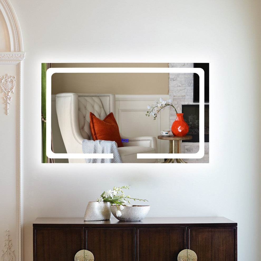 CHLOE Lighting LUMINOSITY Rectangular TouchScreen LED Mirror