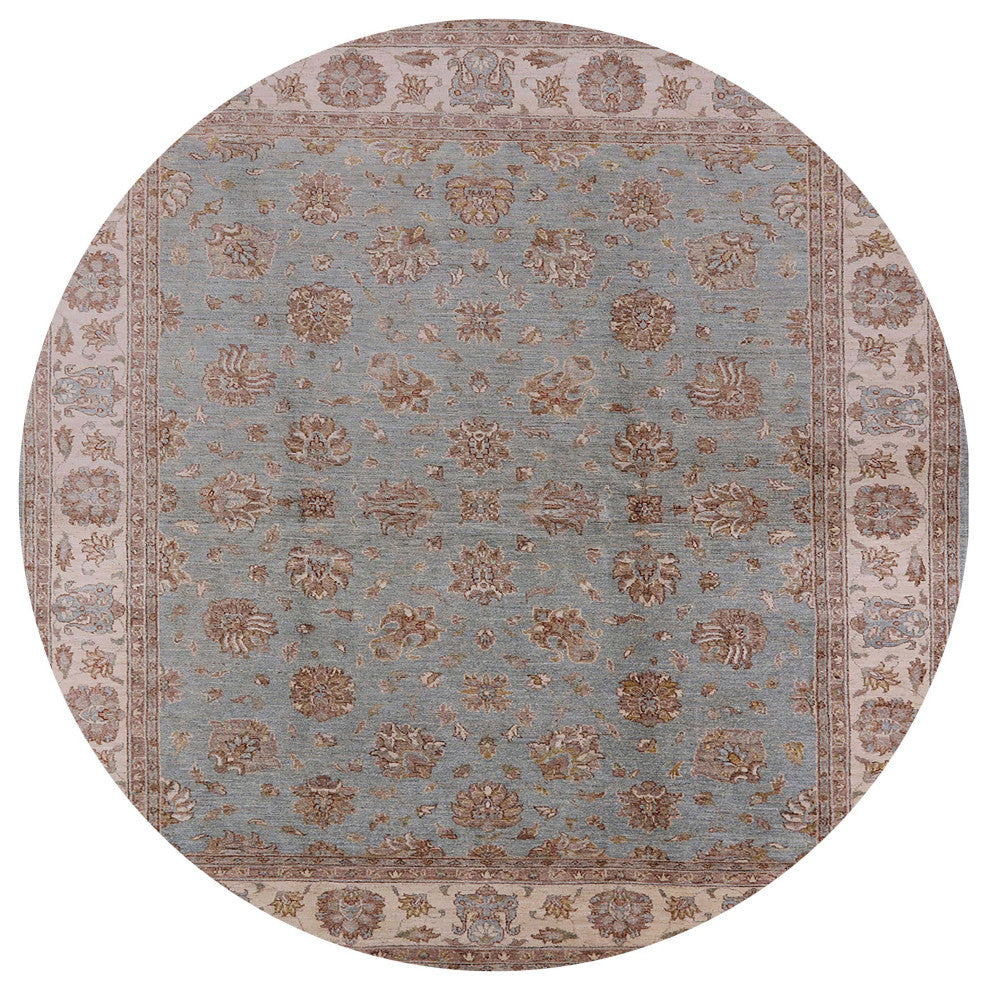 Ahgly Company Indoor Round Mid-Century Modern Area Rugs, 4' Round
