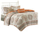 Madison Park Printed Quilt 6-Piece Coverlet Set, Full/Queen