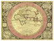 "Maps of the Heavens: Hemisphaerium Orbis Antiqui" Paper Art, 18"x14"
