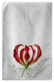 Betsy Drake Red Lily Beach Towel