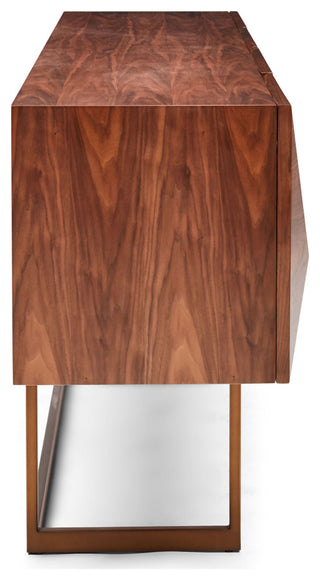 Cube Sideboard, Walnut, Vintage Copper