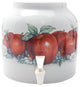 Goldwell Designs Apples Design Water Dispenser Crock