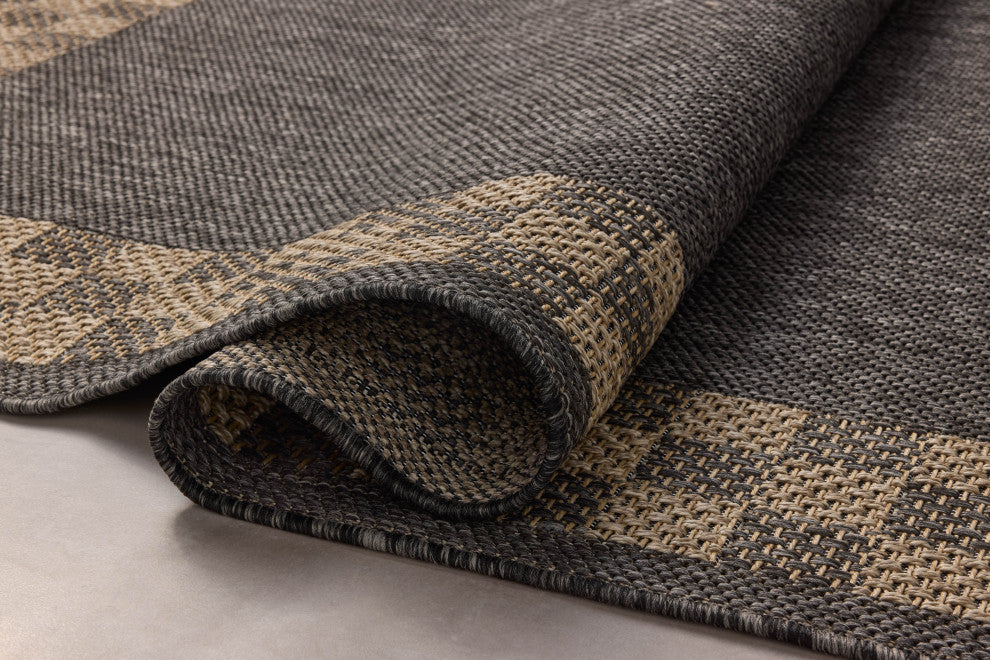 Chris Loves Julia x Loloi Providence Charcoal / Natural 6'-3" x 9'-2" Area Rug