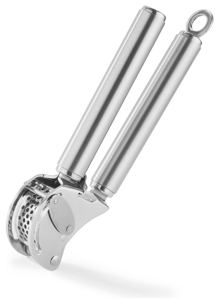 Rosle Stainless Steel Garlic Press with Scraper