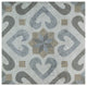 Llanes Ceramic Floor and Wall Tile, Mix, Sample
