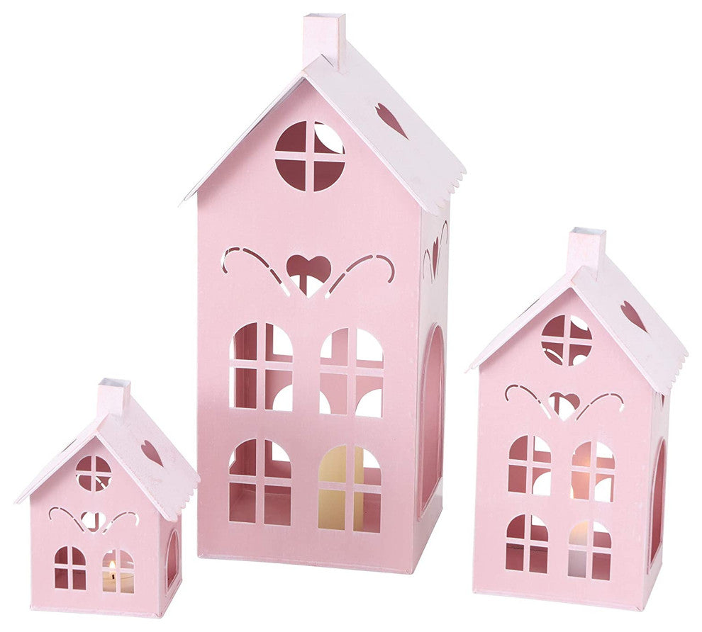 Pop Pink Candle Lanterns