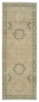 Rug N Carpet - Hand-knotted Anatolian 4' 8" x 13' 0" Rustic Runner Rug