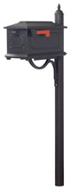 Kingston Curbside Mailbox and Richland Mailbox Post