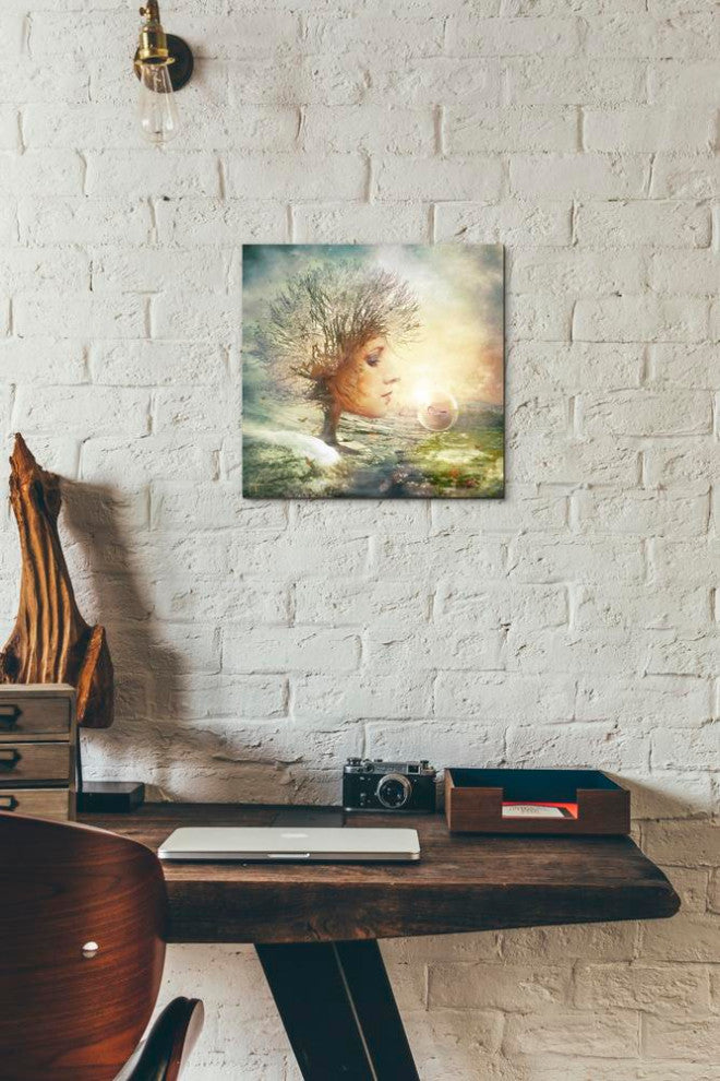 Cortesi Home "Treasure" by Mario Sanchez Nevado, Giclee Canvas Wall Art, 12"x12"