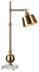 Uttermost Laton Brushed Brass Task Lamp