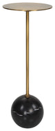 Uttermost Gimlet 9 x 22" Drink Table, Brushed Brass