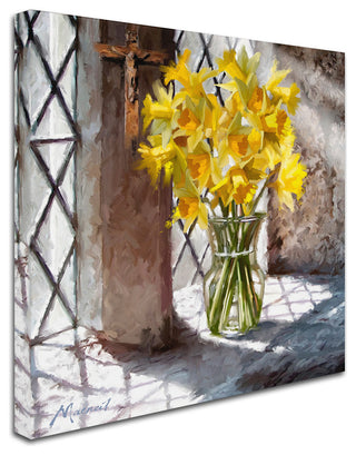 The Macneil Studio 'Church Window' Canvas Art, 14"x14"