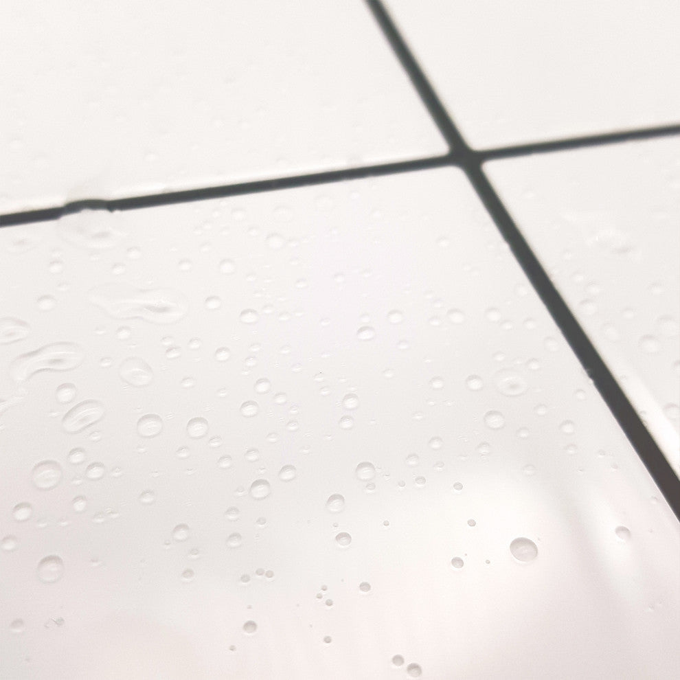 12"x6" Kitchen Original Brilliant White Glossy 3D Tile Stickers
