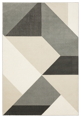 Oriental Weavers Raylan RAY07 Geometric Rug, Ivory, 7'10"x10'10"