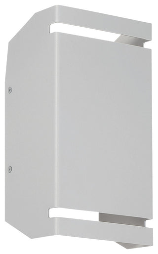 La Vida Bi-Directional Tall Outdoor LED Wall Mount, Satin