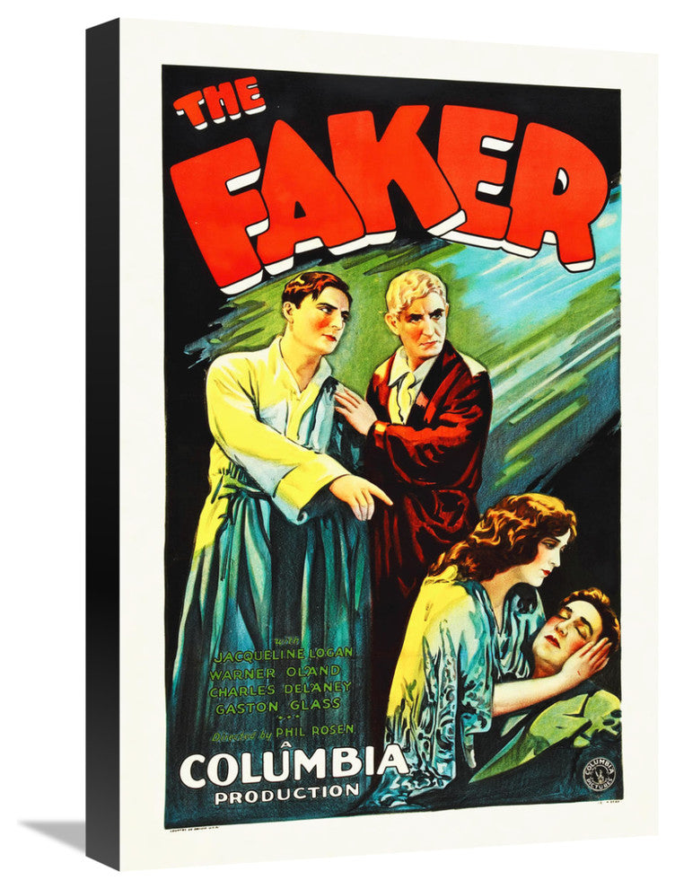 "The Faker" Stretched Canvas Giclee by Hollywood Photo Archive, 15x22"