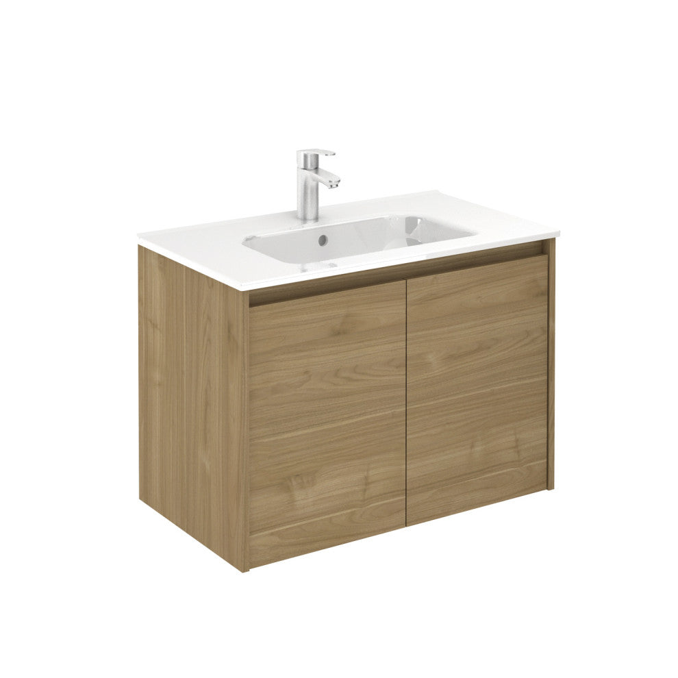 UNIT 32" SANSA 2D Toffee Walnut With Ceramic Top