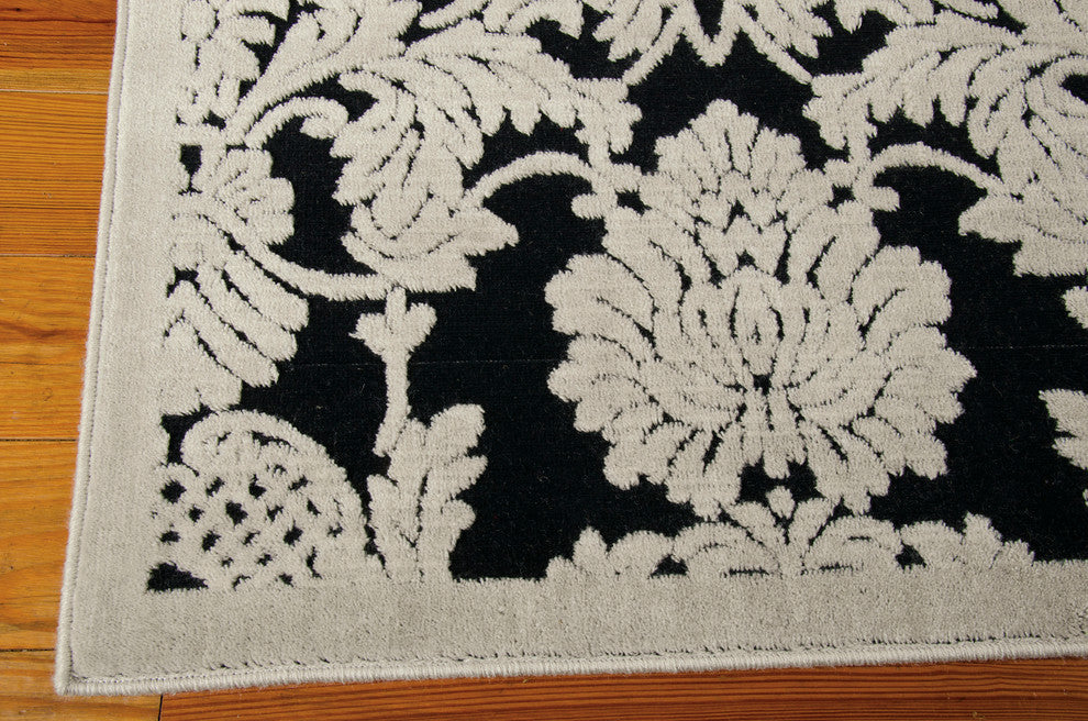 Nourison GRAPHIC ILLUSIONS 145 BLACK RUG
